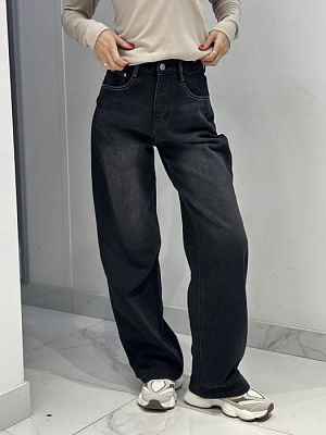 Джинсы трубы (7) 89076 графит